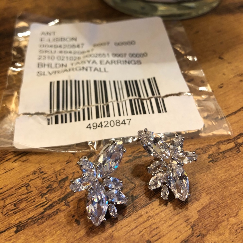 BHLDN Tasya Earrings. Never worn. Anthropologie